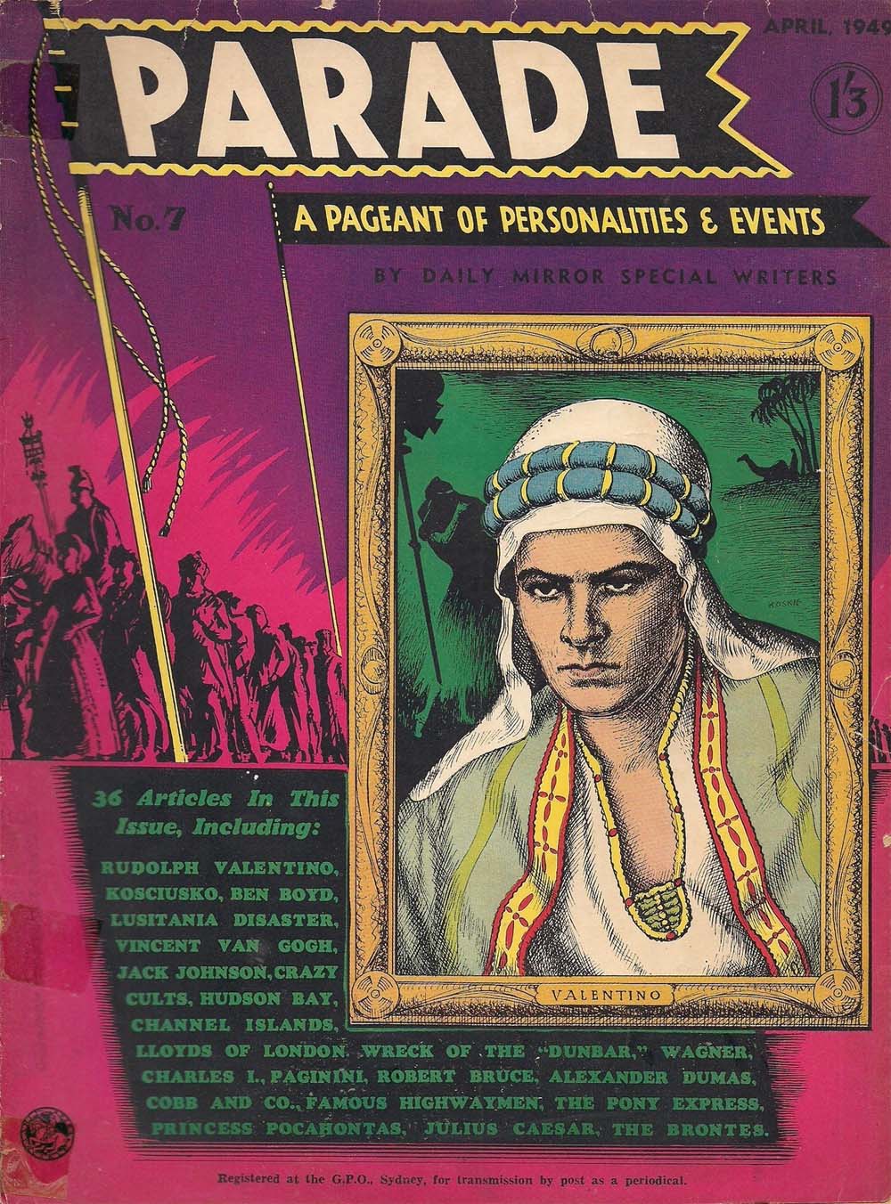 Parade (Invincible, 1947 series) #7 (April 1949)