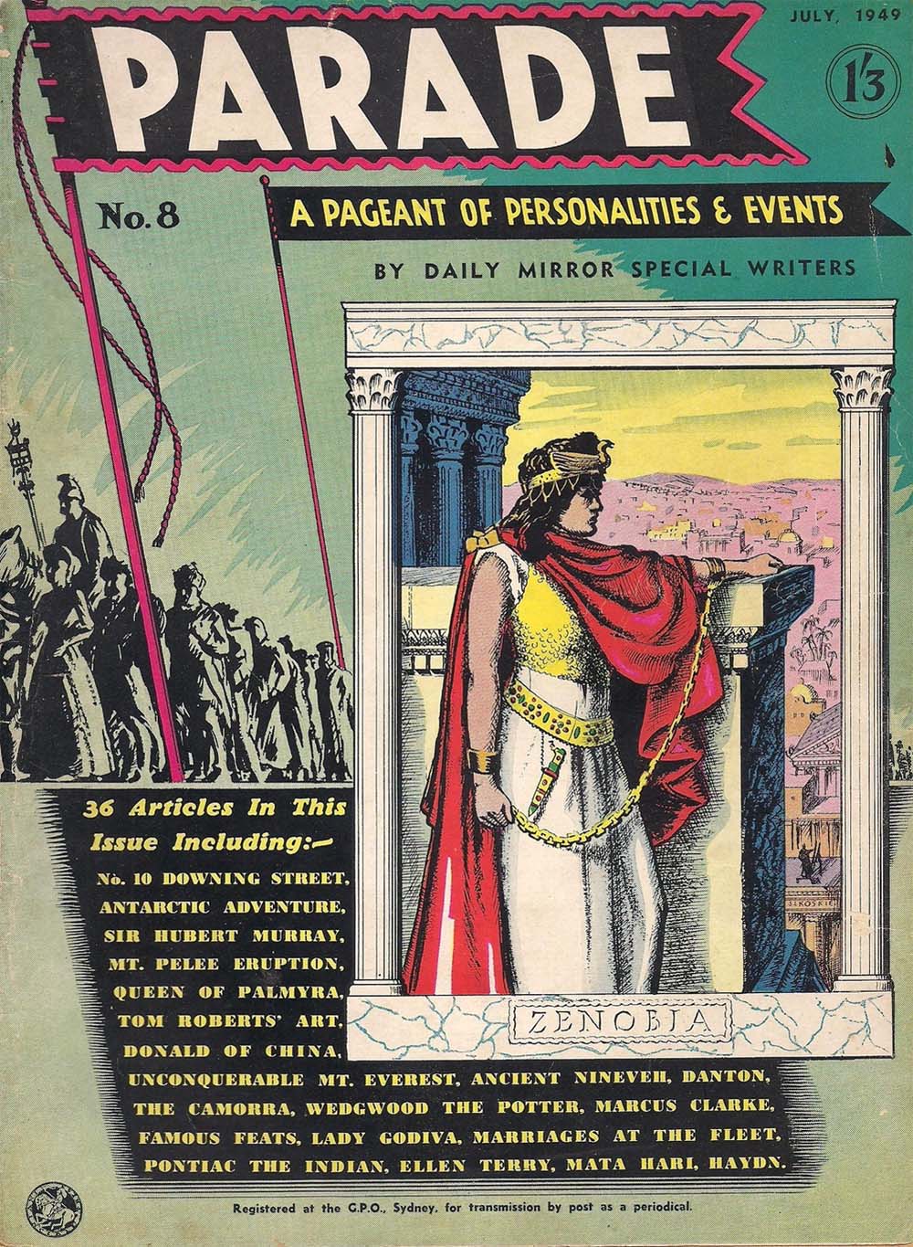 Parade (Invincible, 1947 series) #8 (July 1949)