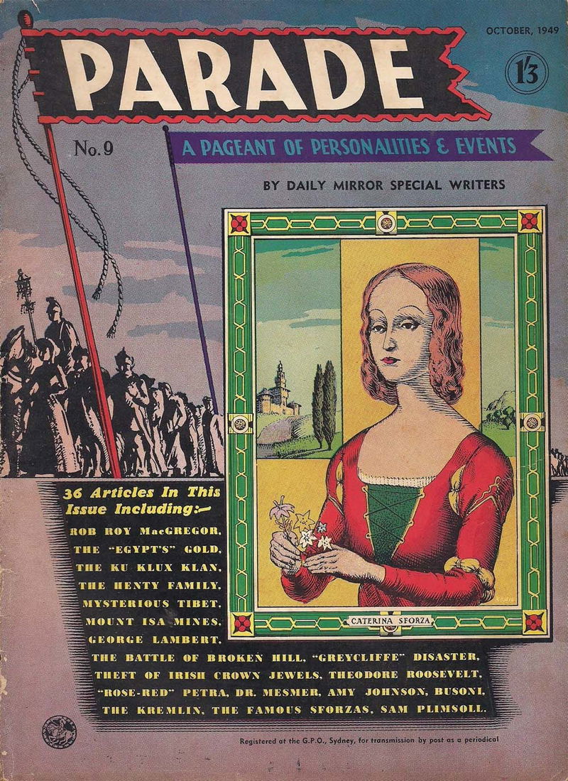 Parade (Invincible, 1947 series) #9 (October 1949)