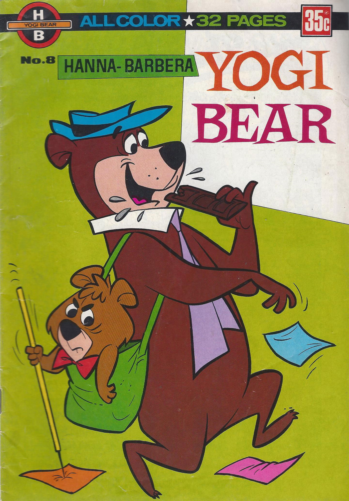 Hanna-Barbera Yogi Bear (KG Murray, 1976? series) #8 ([May 1978?])