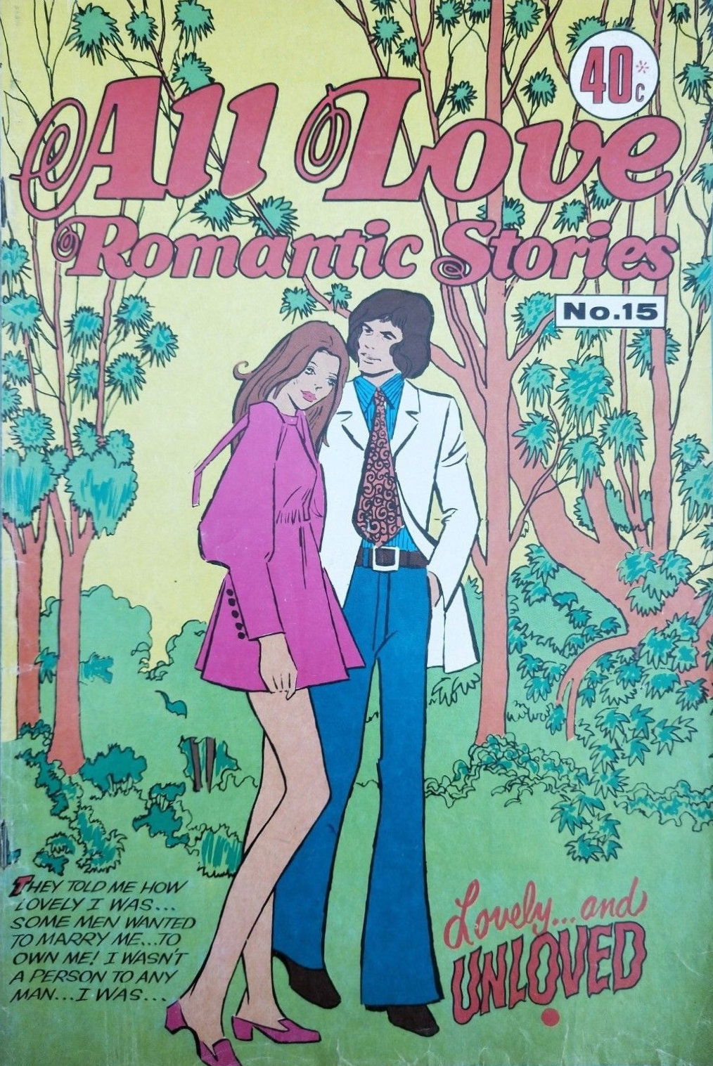 All Love Romantic Stories (KG Murray, 1974? series) #15 ([November 1975?])