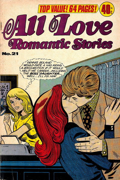 All Love Romantic Stories (KG Murray, 1974? series) #21