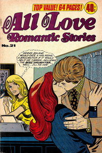 All Love Romantic Stories  #21 ([May 1977?])