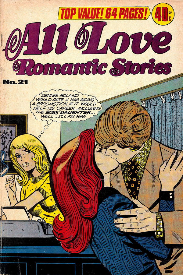 All Love Romantic Stories (KG Murray, 1974? series) #21 ([May 1977?])