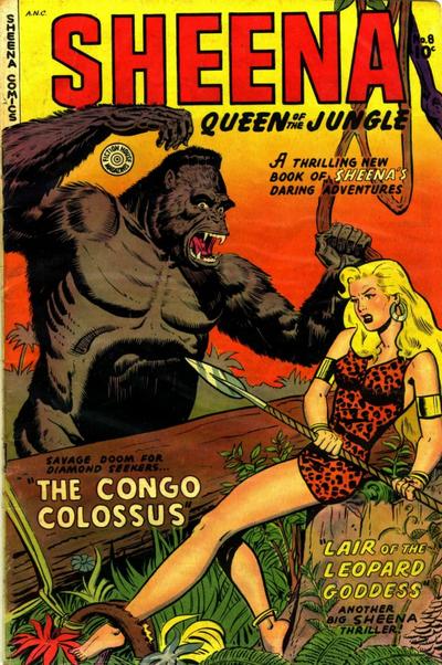 Sheena, Queen of the Jungle  #8 (Fall 1950)
