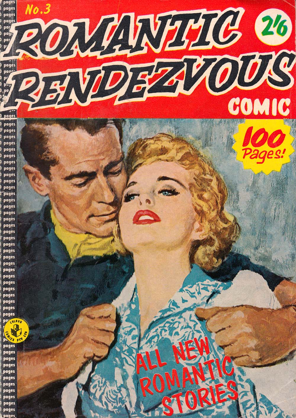 Romantic Rendezvous (Colour Comics, 1964 series) #3 ([July 1964?])