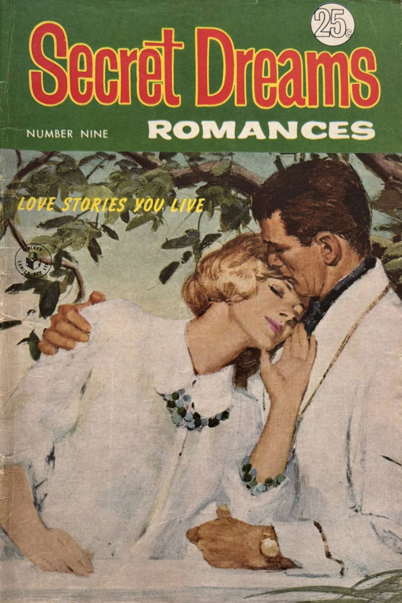 Secret Dreams Romances (Colour Comics, 1967 series) #9 ([April 1967?])