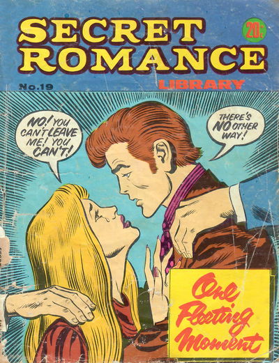 Secret Romance Library (Sport Magazine, 1971? series) #19 [December 1972?]