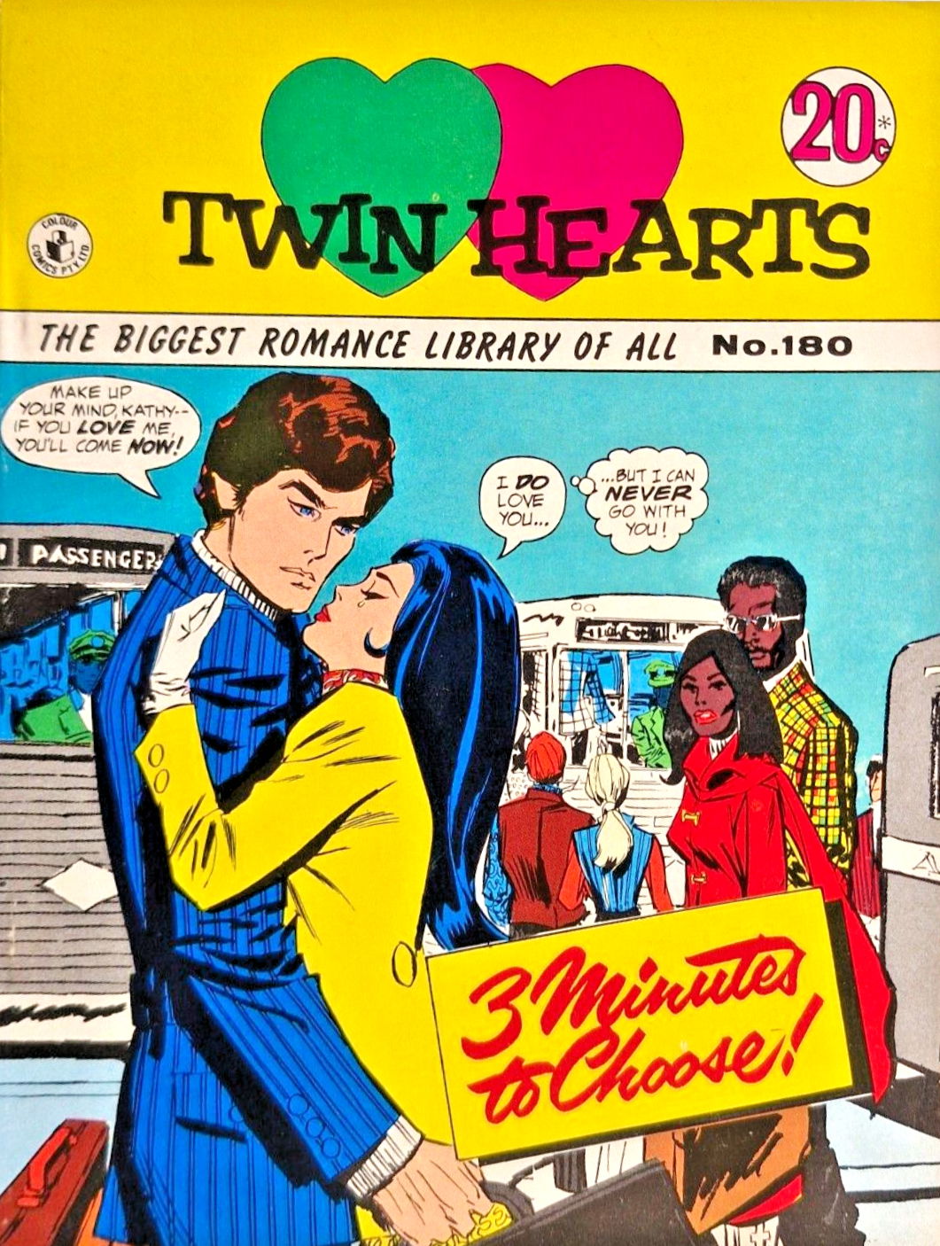 Twin Hearts (Colour Comics, 1958 series) #180 ([April 1973?])