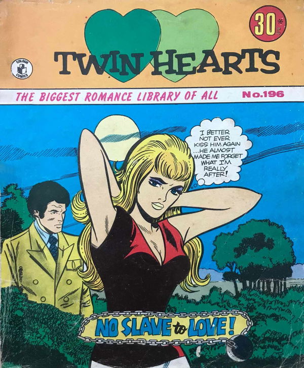 Twin Hearts (KG Murray, 1974 series) #196 ([April 1975?])