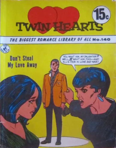 Twin Hearts (Colour Comics, 1958 series) #140 ([December 1969?])