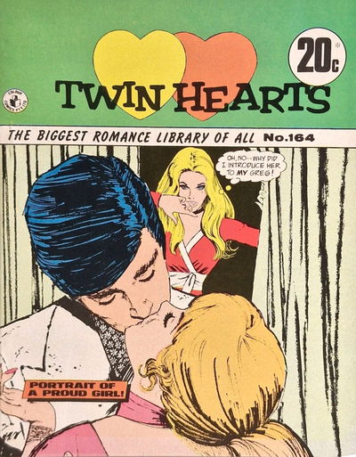 Twin Hearts (Colour Comics, 1958 series) #164 [December 1971?]