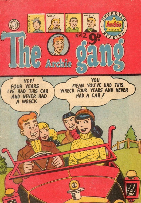 The Archie Gang (Archie, 1956? series) #12 ([August 1956?])