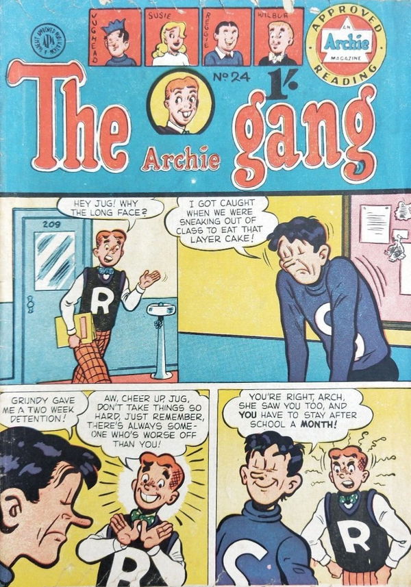 The Archie Gang (Archie, 1956? series) #24 ([August 1957?])