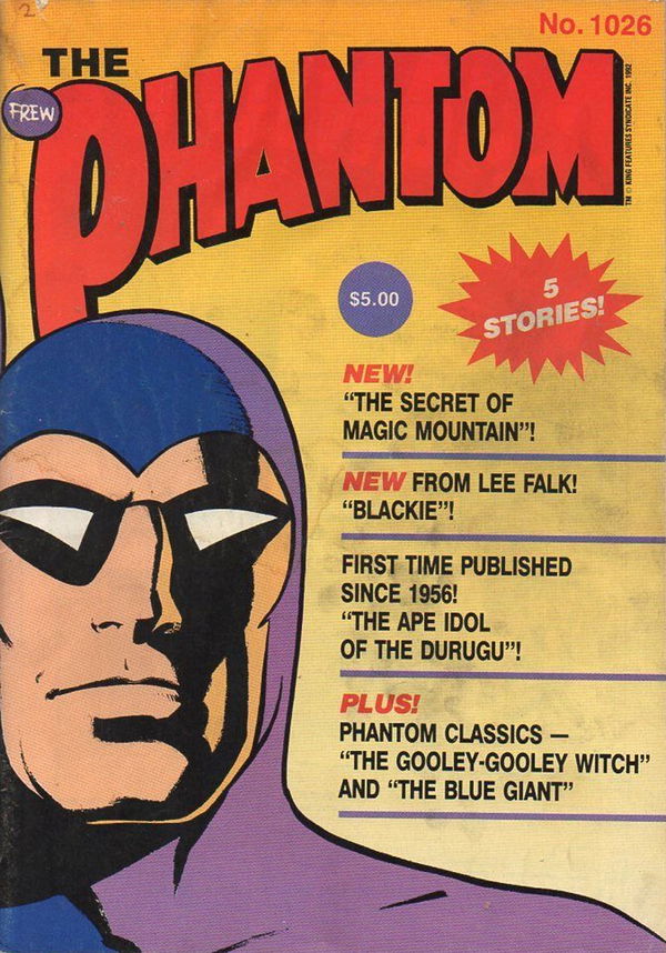 The Phantom (Frew, 1983 series) #1026 (November 1992)