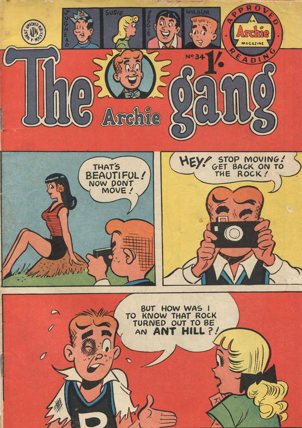 The Archie Gang (Archie, 1956? series) #34 (June 1958)