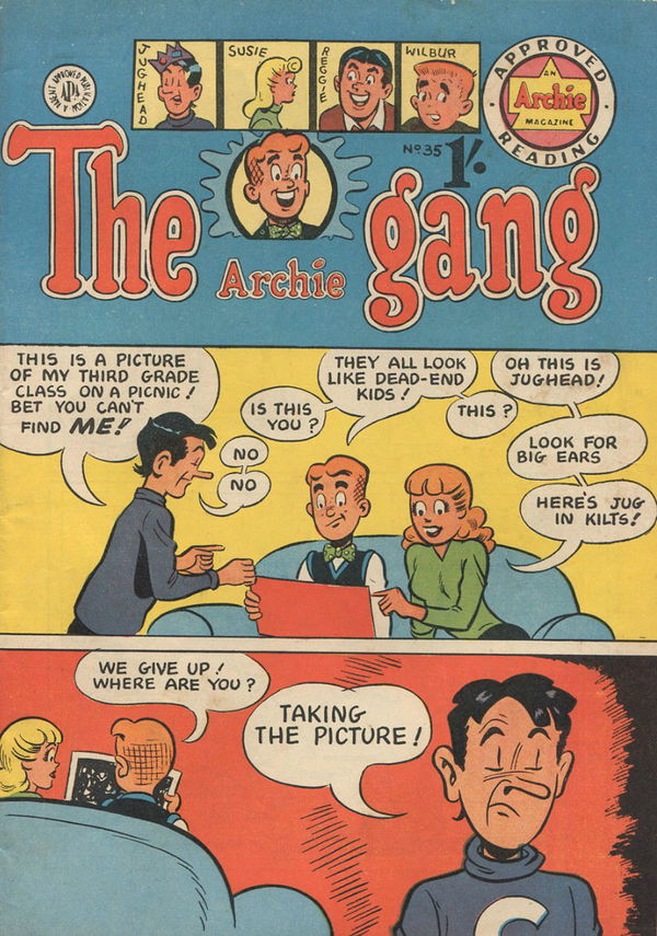 The Archie Gang (Archie, 1956? series) #35 ([1958?])