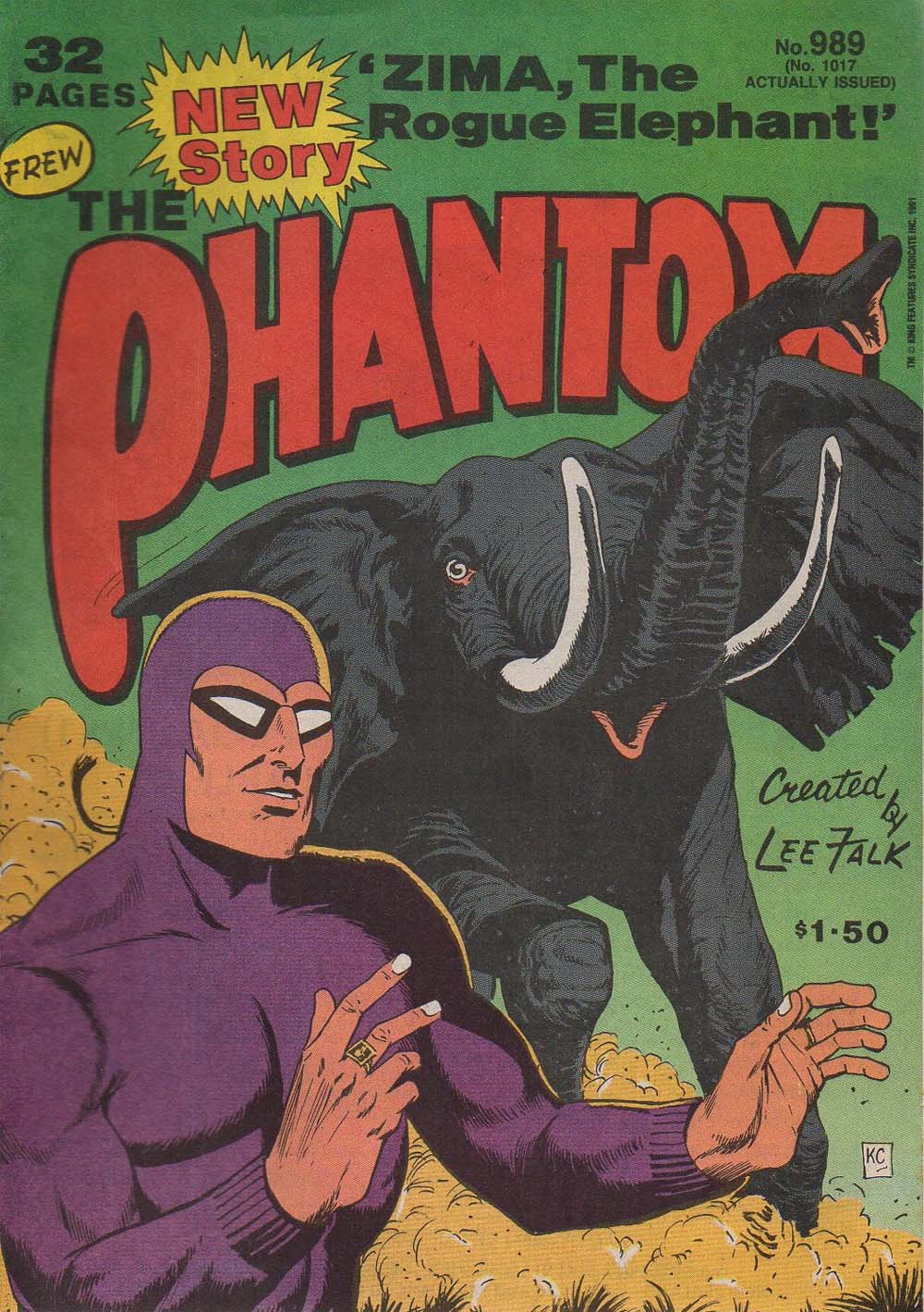 The Phantom (Frew, 1983 series) #989 [1017] (August 1991) (August 1991)