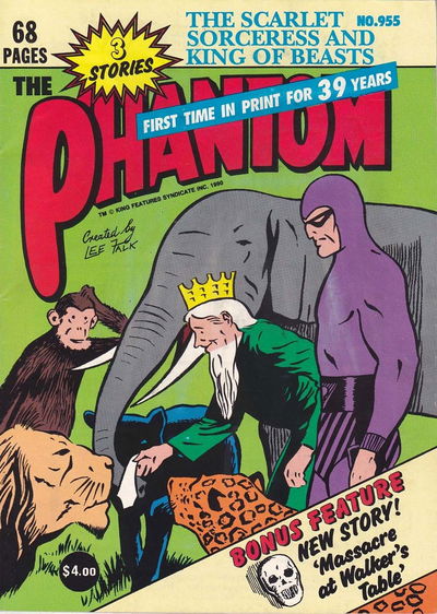 The Phantom (Frew, 1983 series) #955 [May 1990]