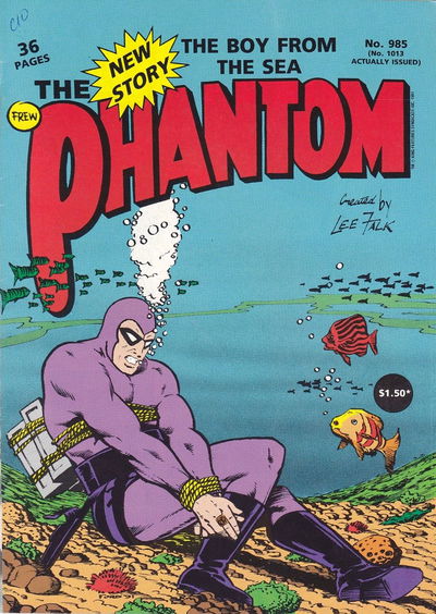 The Phantom (Frew, 1983 series) #985 June 1991