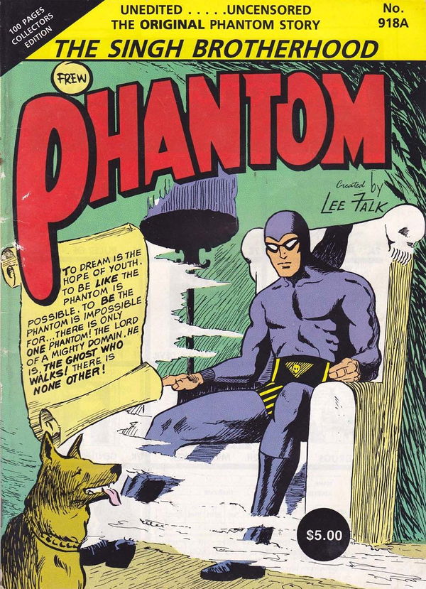 The Phantom (Frew, 1983 series) #918A (December 1988)