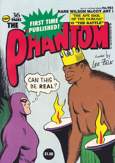 The Phantom (Frew, 1983 series) #983 June 1991