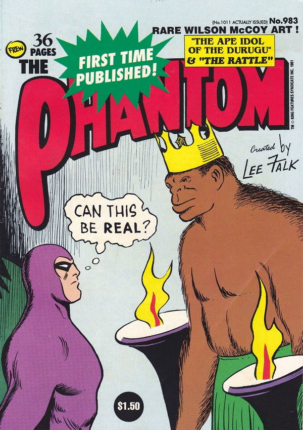 The Phantom (Frew, 1983 series) #983 (June 1991)