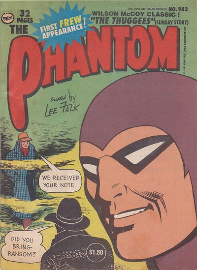 The Phantom (Frew, 1983 series) #982 May 1991