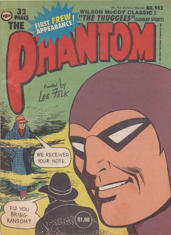 The Phantom (Frew, 1983 series) #982 (May 1991)