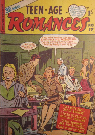 Teen-Age Romances (Barmor, 1951? series) #17 [July 1952?]