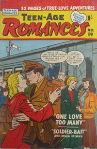 Teen-Age Romances (Barmor, 1951 series)  #19 ([September 1952?])