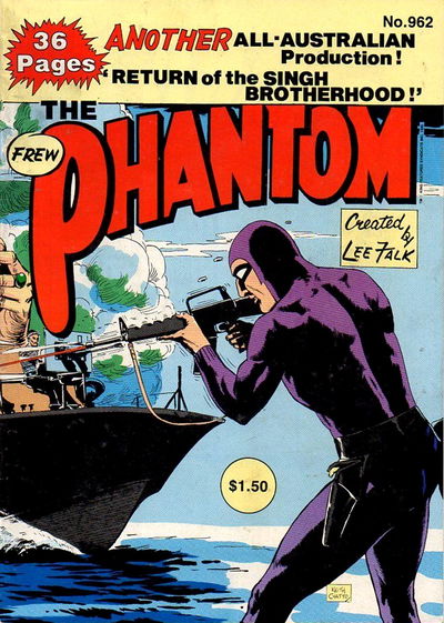 The Phantom (Frew, 1983 series) #962 September 1990