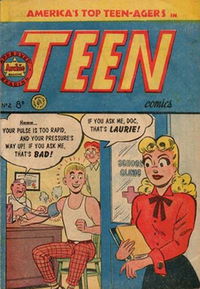 Teen Comics (HJ Edwards, 1952 series) #2 ([July 1952?])