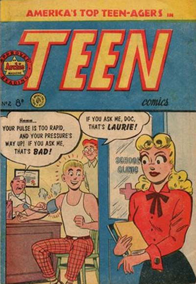 Teen Comics (HJ Edwards, 1952 series) #2 ([July 1952?])