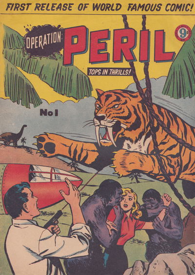 Operation: Peril (Atlas, 1955? series) #1 ([July 1953?])