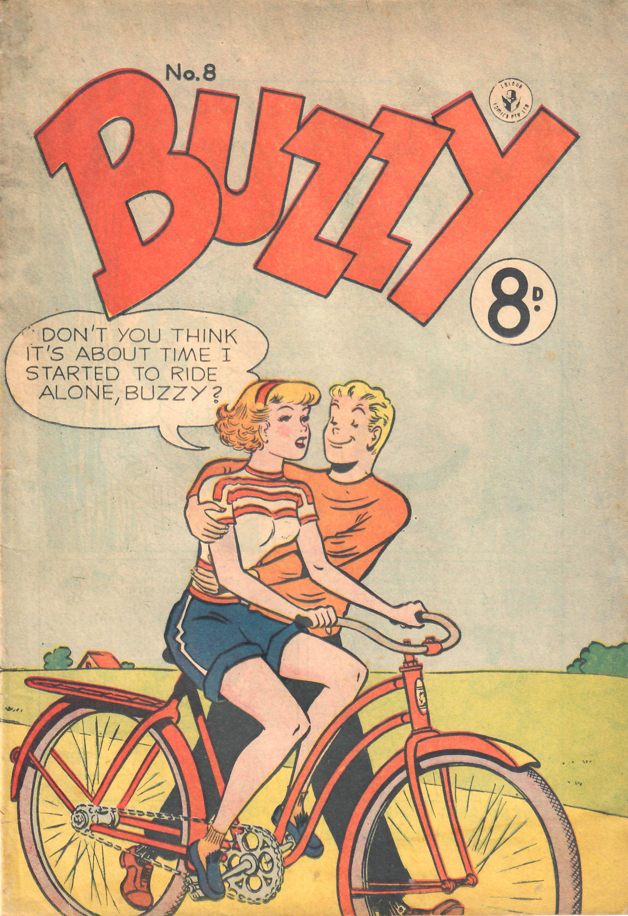 Buzzy (Colour Comics, 1955? series) #8 ([1955?])