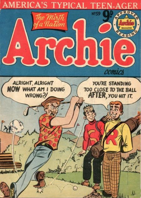 Archie Comics (HJ Edwards, 1950 series) #59 ([195-?])