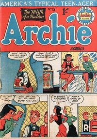 Archie Comics (Archie, 1956 series)  #18 ([December 1957?])