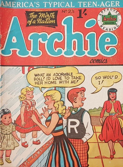 Archie Comics (Archie, 1956? series) #23 [May 1958?]