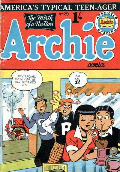 Archie Comics  #29 ([November 1958?])