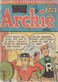 Archie Comics  #30 ([December 1958?])