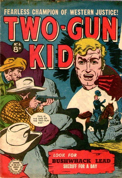 Two-Gun Kid (Transport, 1955 series) #4 [1956?]