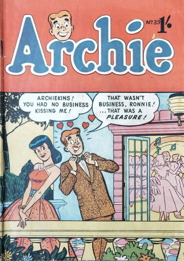 Archie (Archie, 1959? series) #39 ([September 1959?])