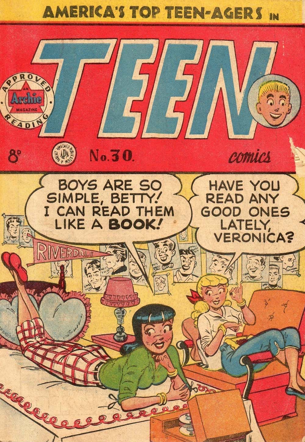 Teen Comics (HJ Edwards, 1952 series) #30 ([November 1954?])
