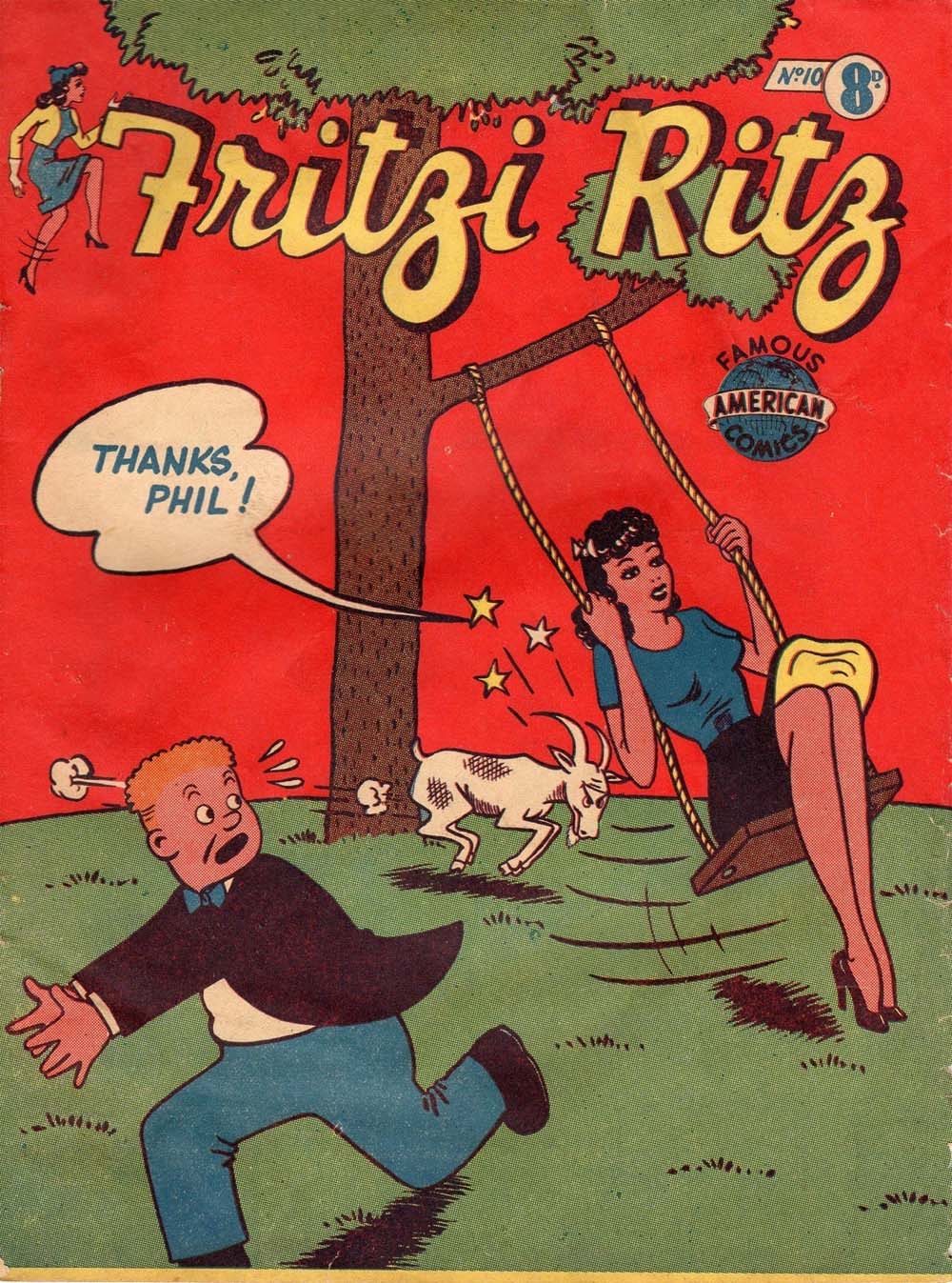 Fritzi Ritz (New Century, 1953 series) #10 ([June 1954?])