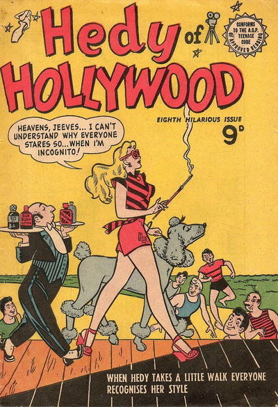 Hedy of Hollywood  #8 ([March 1953?])