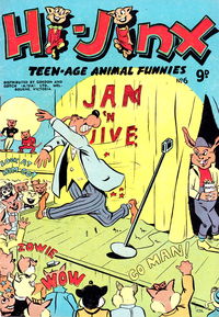 Hi-Jinx Teen-Age Animal Funnies (Action Comics) #6 (September 1958?)