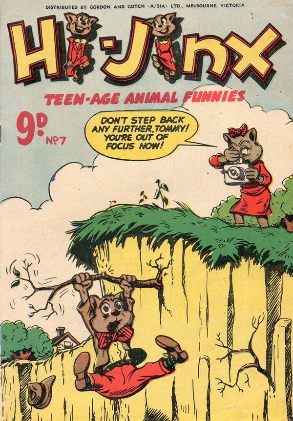 Hi-Jinx Teen-Age Animal Funnies (Action Comics, 1957? series) #7 ([1958?])