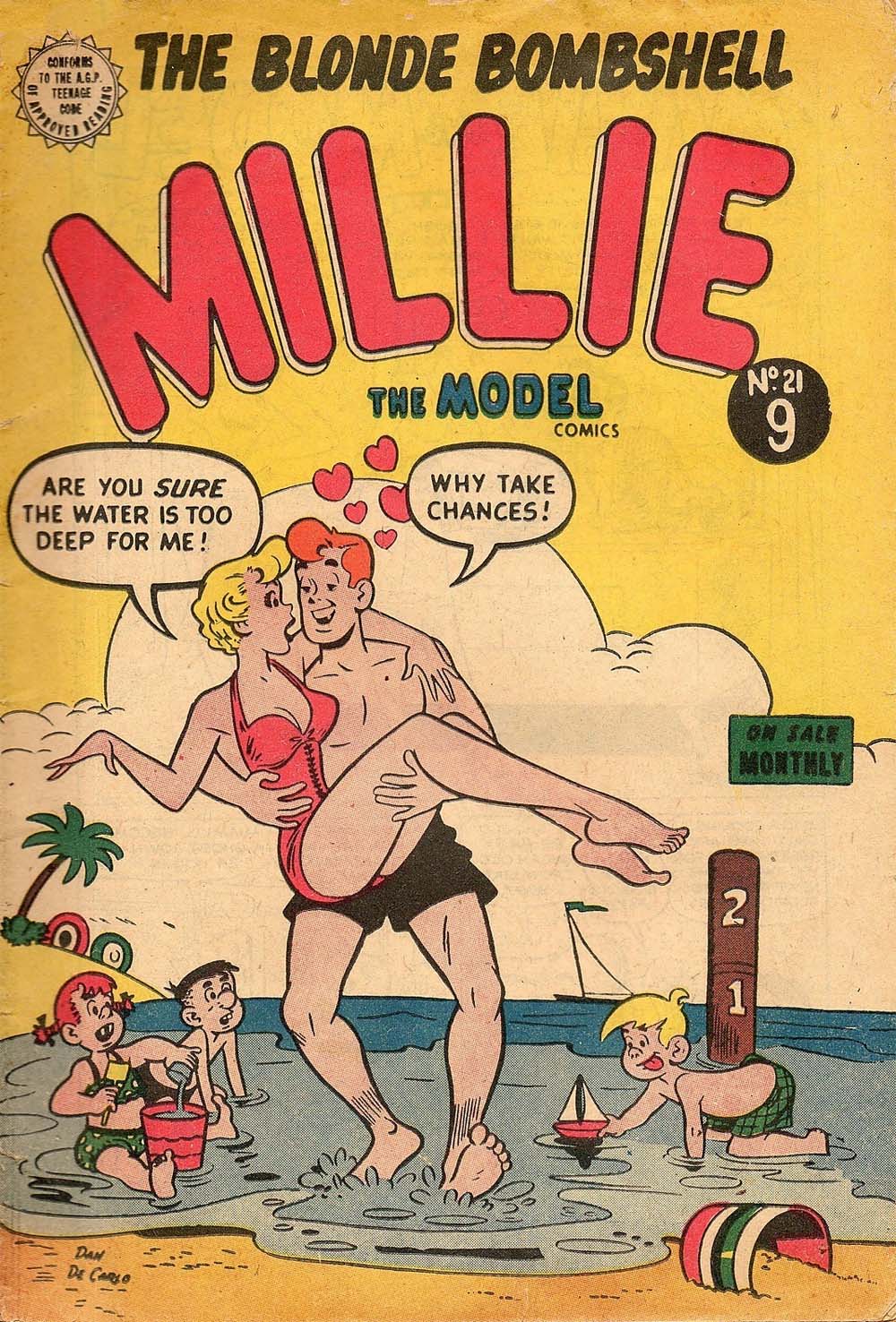 Millie the Model (Transport, 1955? series) #21 ([November 1954?])