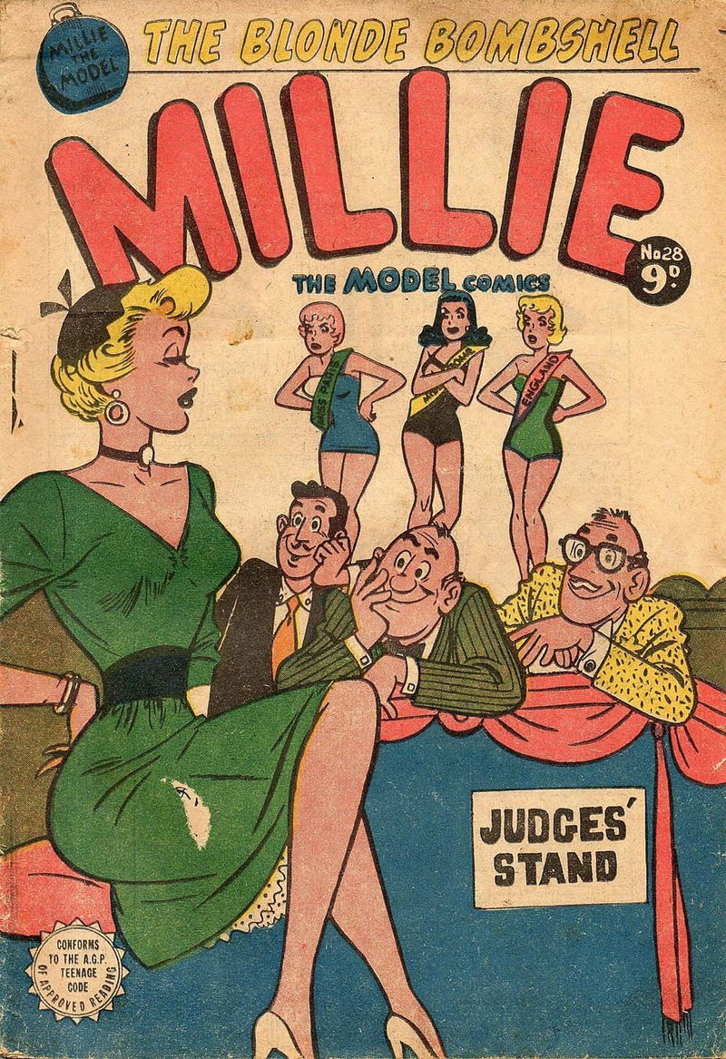 Millie the Model (Transport, 1955? series) #28 ([June 1955?])
